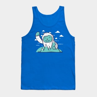 Cute and friendly yeti Tank Top